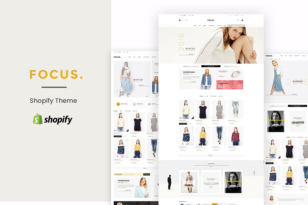 Focus - Responsive Shopify Theme