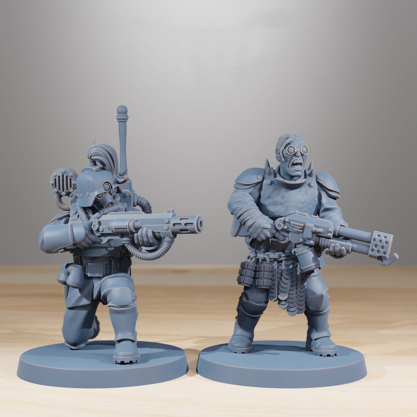 Warhammer - Kill Team - Collection 3D Printable Miniatures - BLOODED