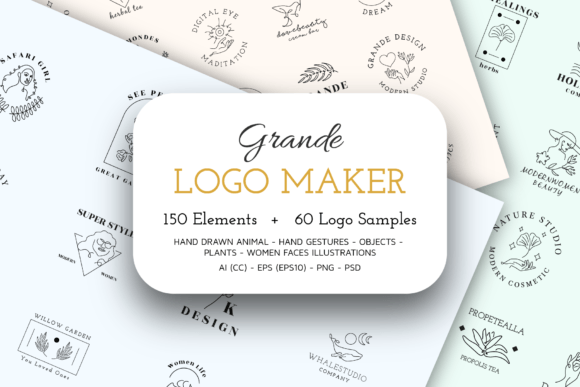 Elements for Elegant Branding Logo Maker