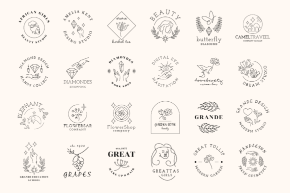 Elements for Elegant Branding Logo Maker