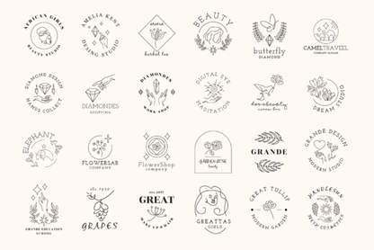 Elements for Elegant Branding Logo Maker