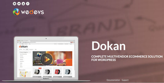 Dokan Pro - MultiVendor System For Wordpress - With Dokani Theme v3.9.9