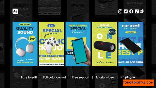 Discount Instagram Reels - After Effects Template - TodorDigital