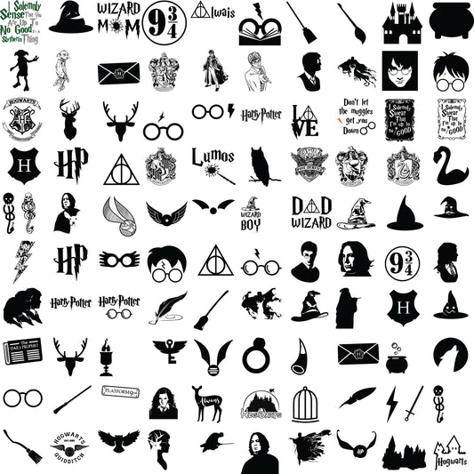 Harry Potter SVG Bundle - 632 Files