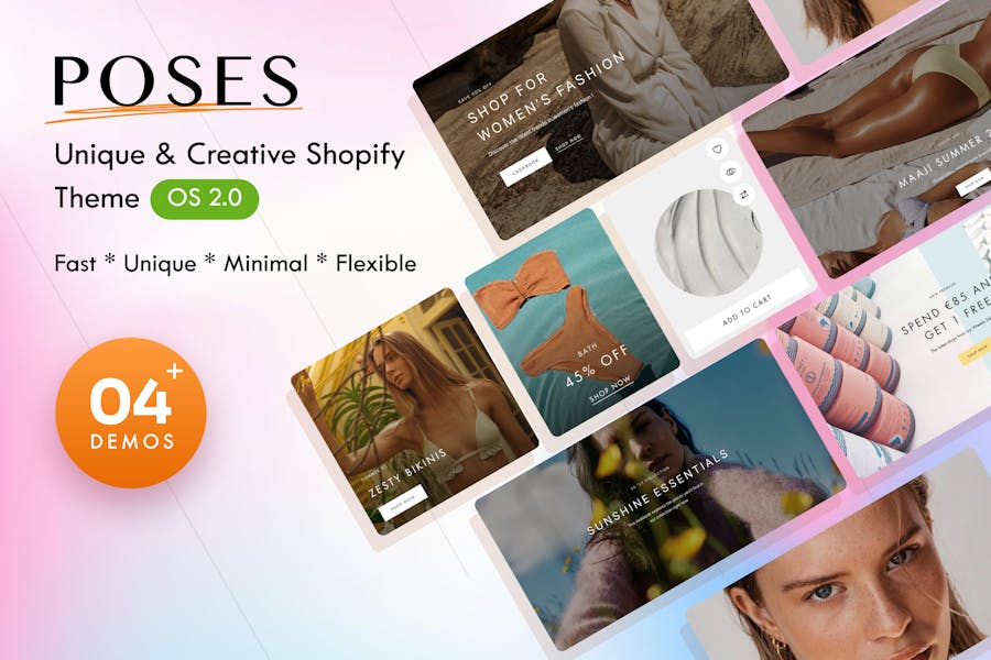 Poses - Cosmetics & Swimwear Shopify Theme OS 2.0