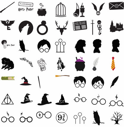 Harry Potter SVG Bundle - 302 Files