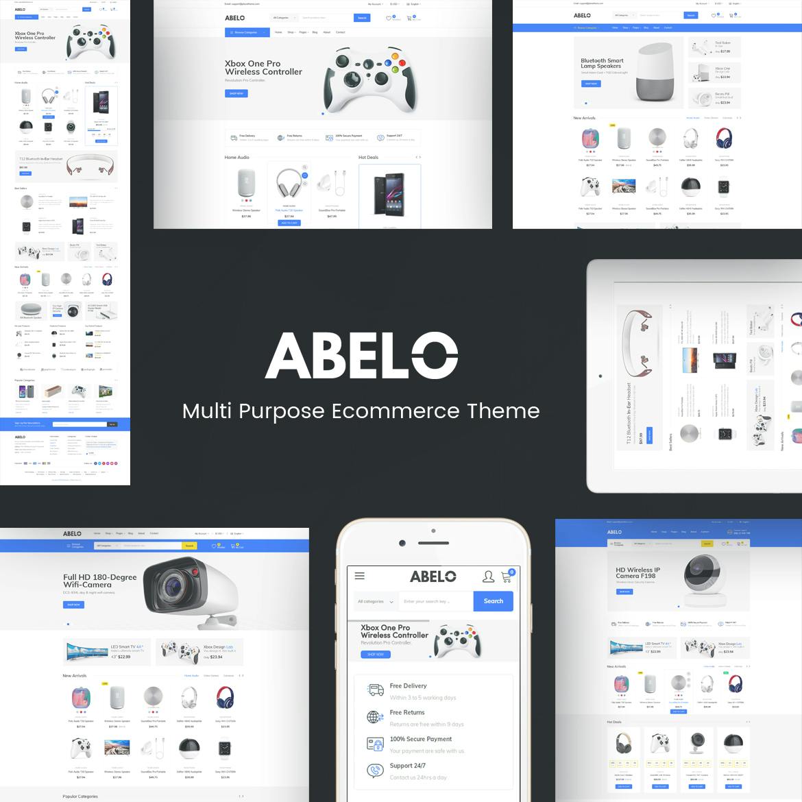 Abelo - Digital Responsive Prestashop Theme