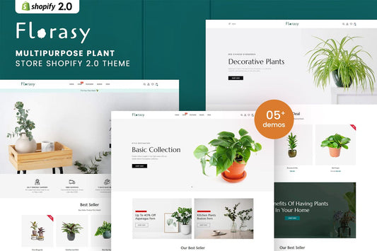 Florasy - MultiPurpose Plant Store Shopify Theme