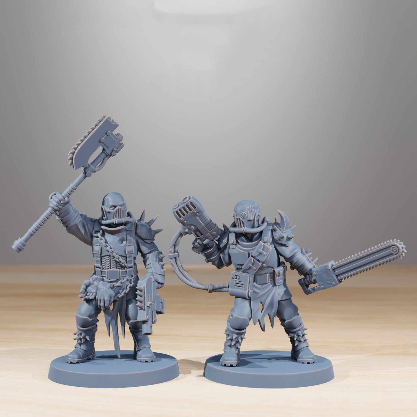 Warhammer - Kill Team - Collection 3D Printable Miniatures - BLOODED