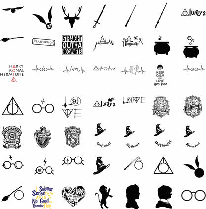 Harry Potter SVG Bundle - 302 Files