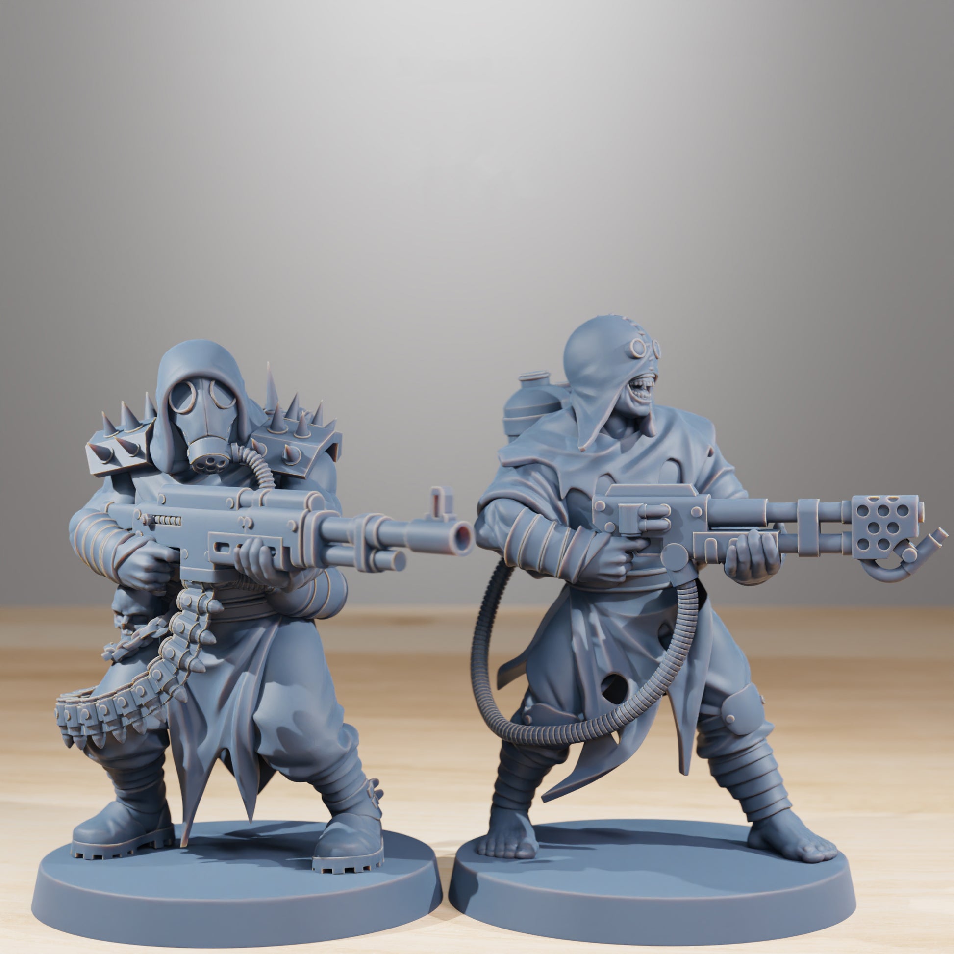 Warhammer - Kill Team - Collection 3D Printable Miniatures - BLOODED