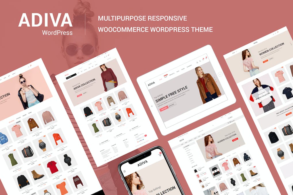 Adiva - eCommerce WordPress Theme