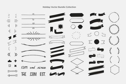 Holiday Graphics - Holiday Svg Bundles - Holiday Collection