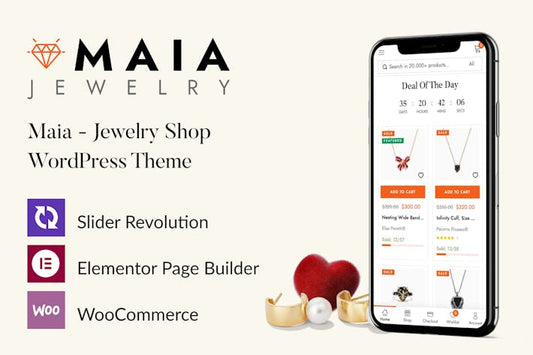 Maia - Jewelry Shop WordPress Theme