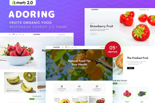 Adoring - Fruits Organic Food Shopify 2.0 Theme