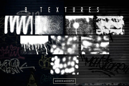 Procreate & Adobe Photoshop Urban Spray Brushes