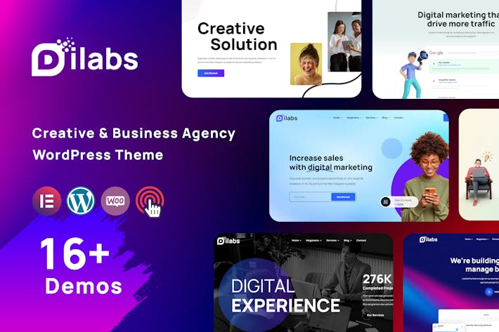 Creative Agency WordPress Theme