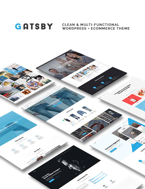 Gatsby - WordPress + eCommerce Theme