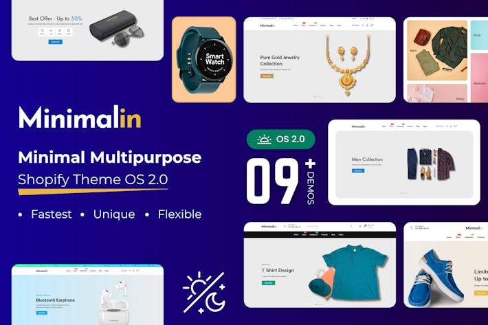 Minimalin - Minimal eCommerce Shopify Theme OS 2.0