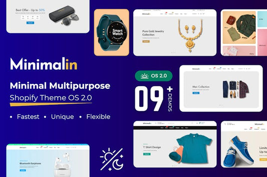 Minimalin - Minimal eCommerce Shopify Theme OS 2.0