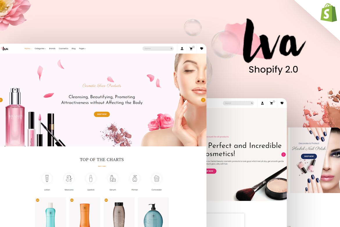 Iva - Cosmetics Shopify Theme