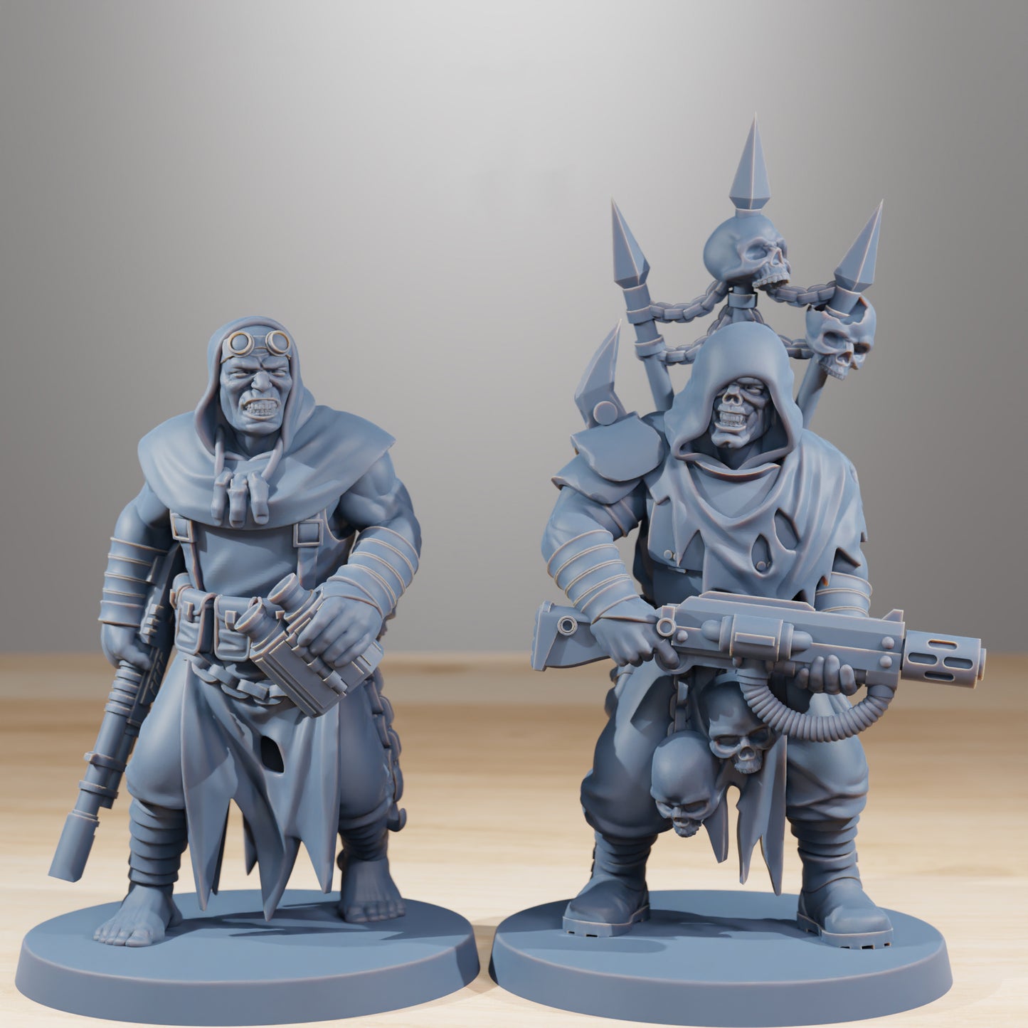 Warhammer - Kill Team - Collection 3D Printable Miniatures - BLOODED