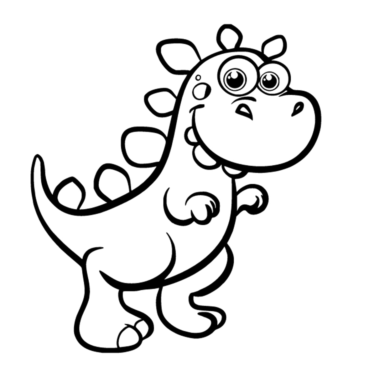 Dinosaur Svg File - Dinosaur Clipart - Baby Dinosaur Svg