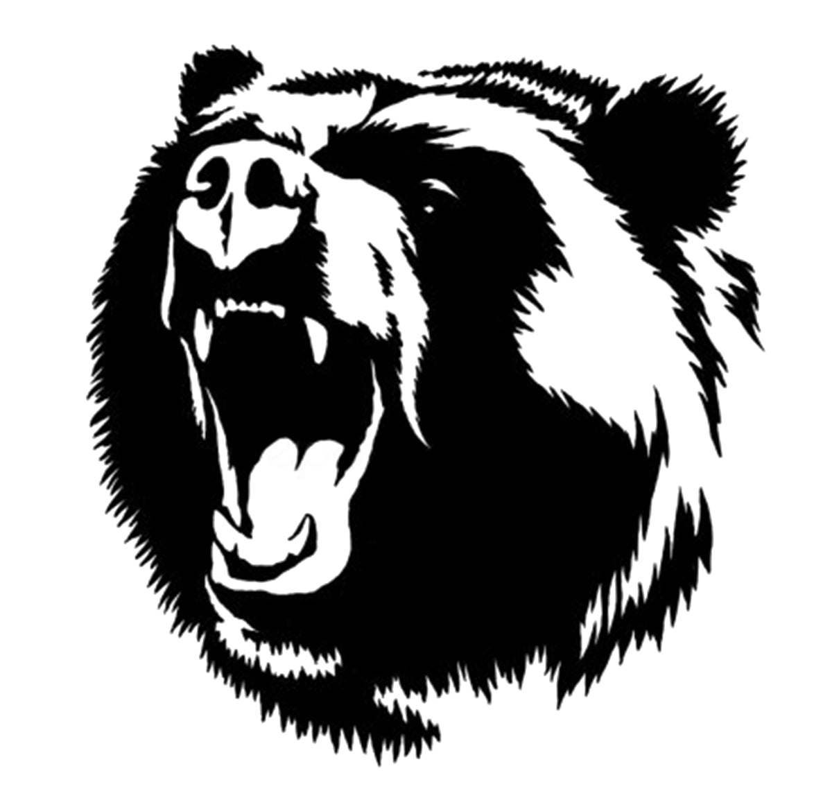 Bear Svg File - Bear Clipart - Animals Svg - Wild Animals Cut File