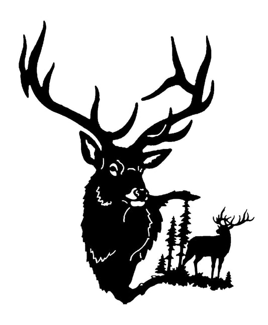 Buck Svg File - Deer Svg - Animals Svg - Wild Animals Clipart - Christmas Decor