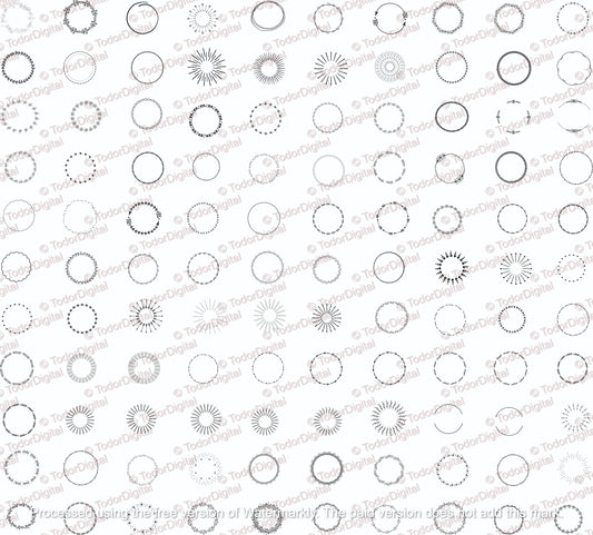 100 Wreaths and Circles Svg Bundle - Wreaths Svg File - Wreaths Clipart - Beautiful Circles For Your Logos - Wreaths For Cricut - Png Bundle