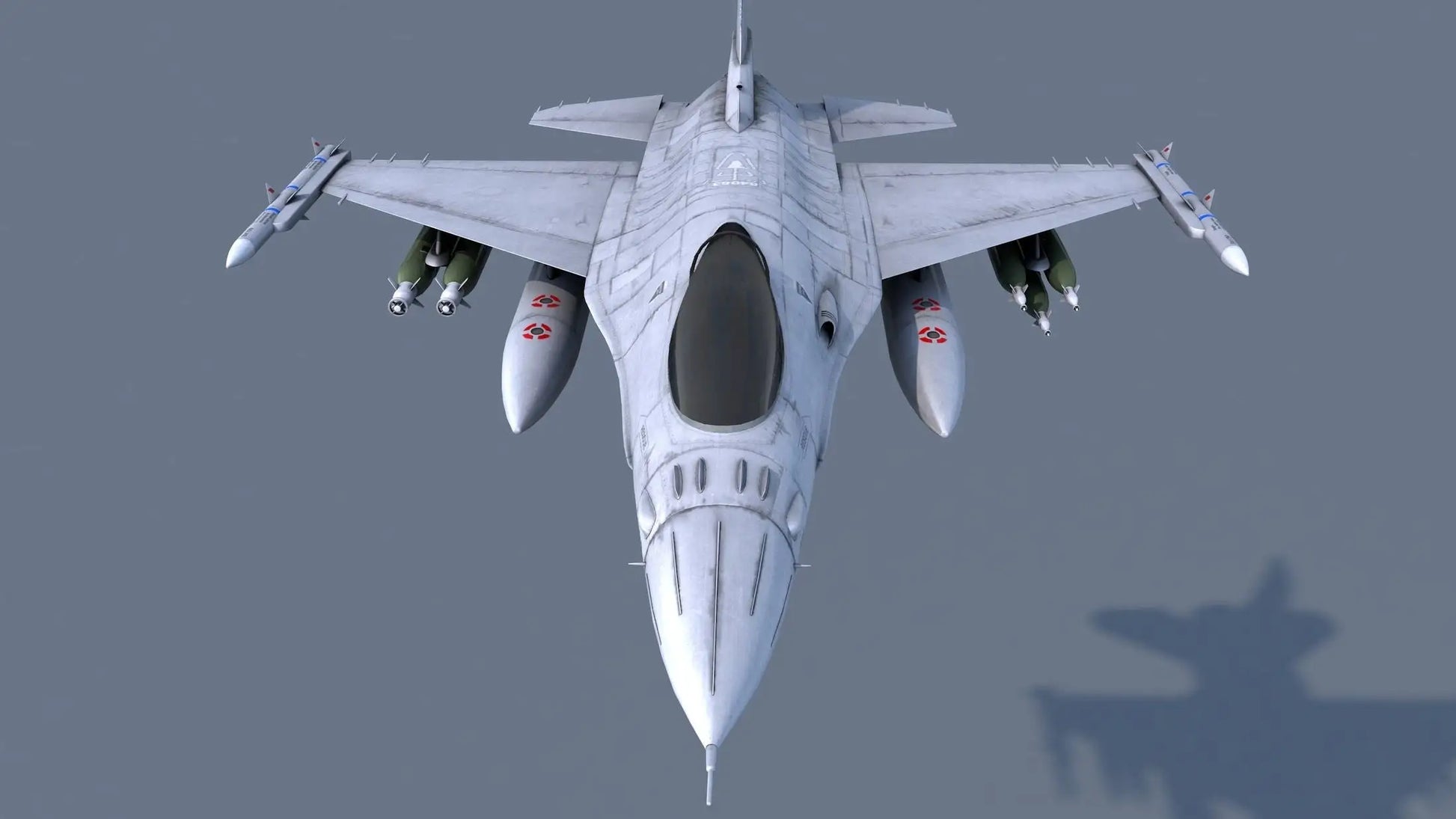 Combat Jet 3D model / Bomber 3D Model / Combat Aircraft 3D Model