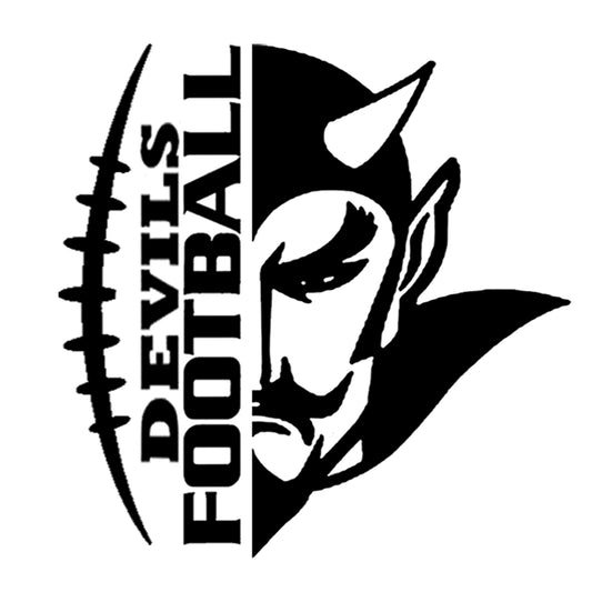 Devils Svg File - Football Svg - Football Clipart - Devils Clipart