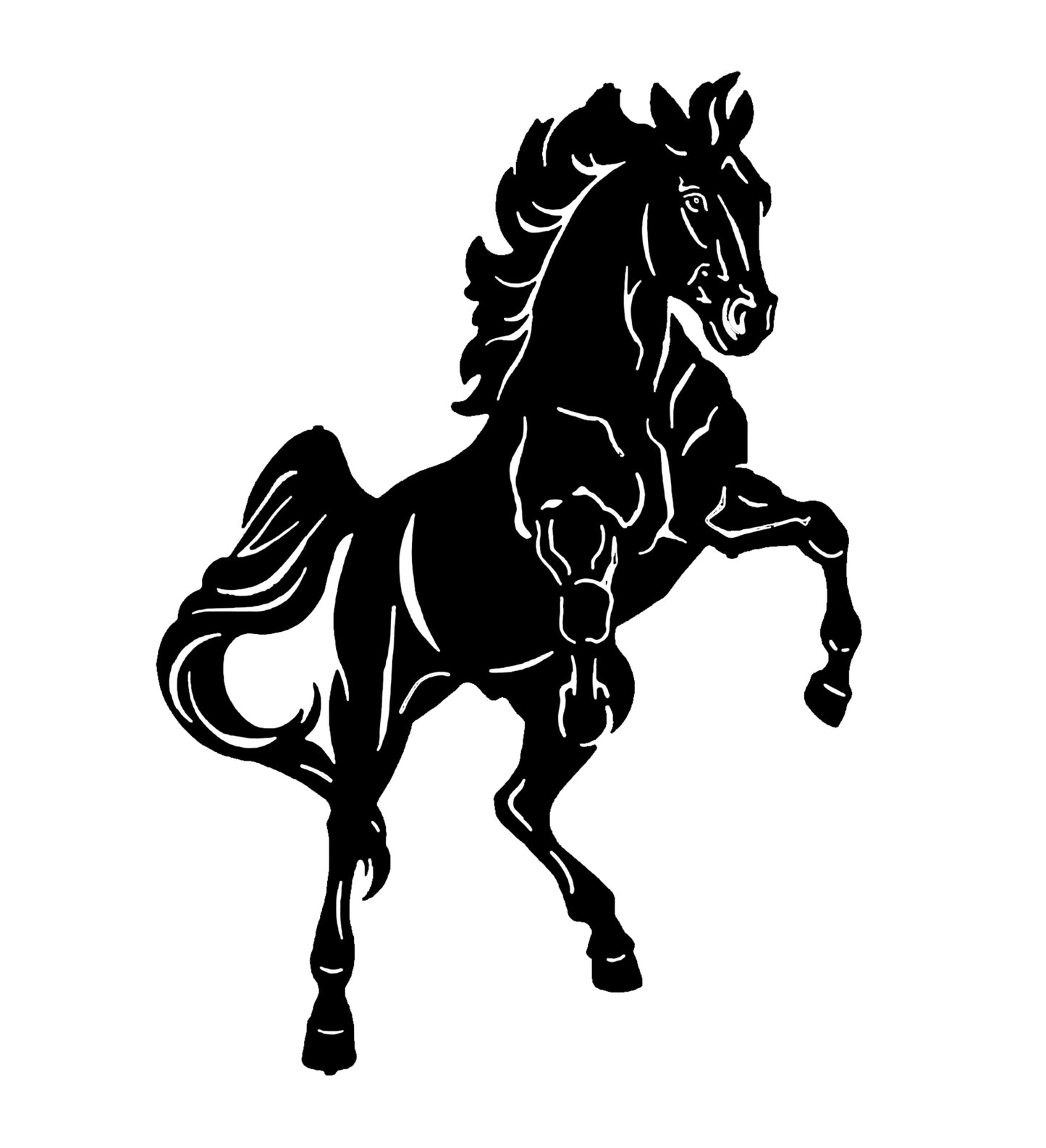 Horse Svg File - Horse Clipart - Mustang Svg - Horse Cut File