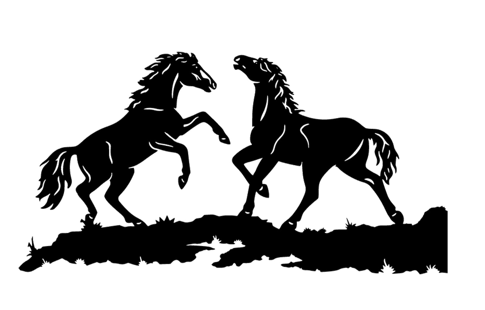 Horses Svg File - Horse Clipart - Wild Horse Svg - Mustangs Decor