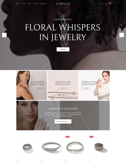 Lumilux - Jewelry and Accessories WooCommerce Them