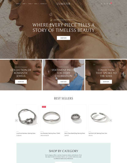 Lumilux - Jewelry and Accessories WooCommerce Them