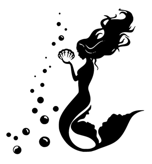 Mermaid Svg File - Little Mermaid Cut File - Princess Svg File