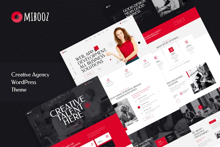 Mibooz - Creative Agency WordPress Theme