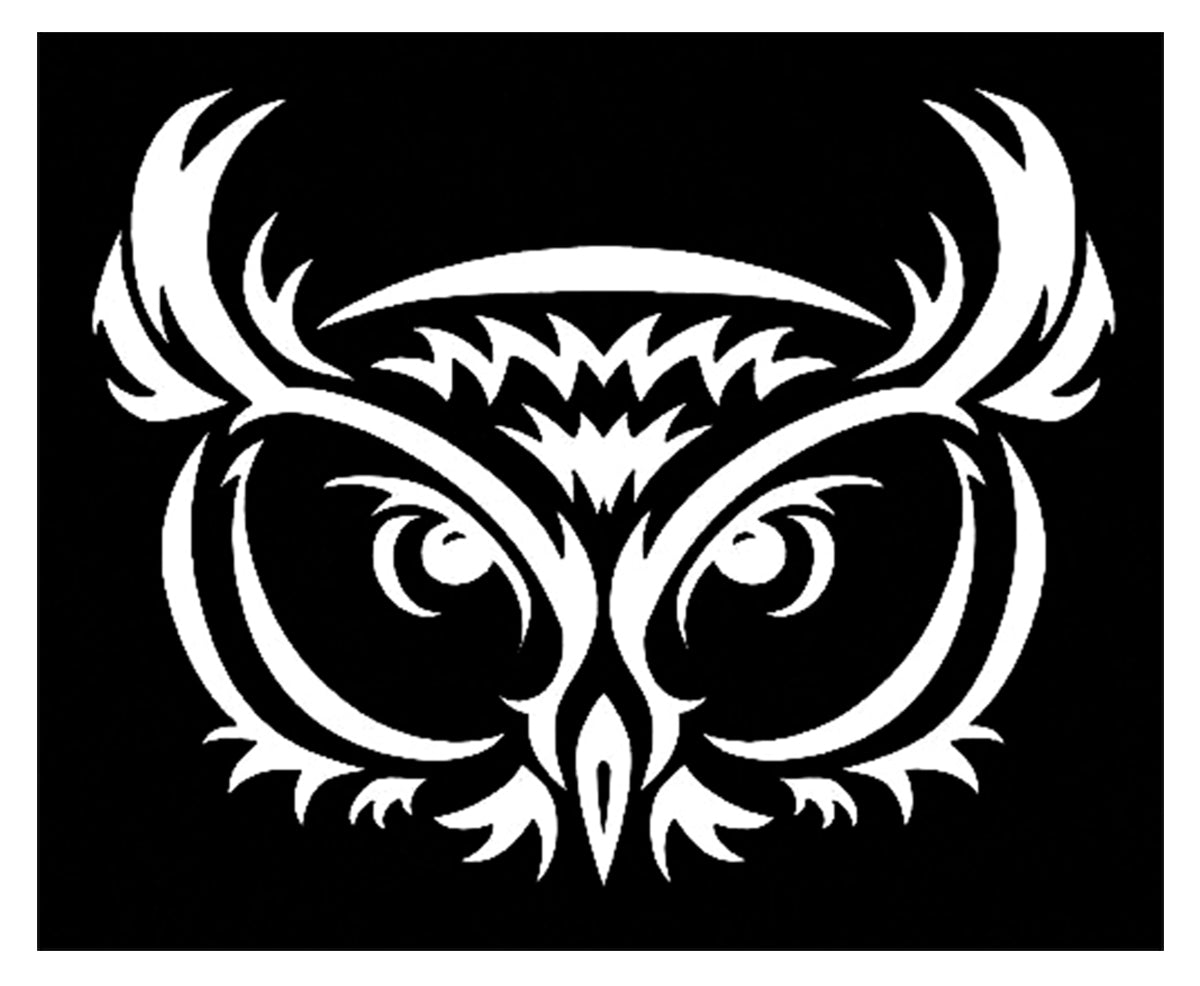  Owl Svg File - Owl Clipart - Owl Tattoo Design - Bird Svg