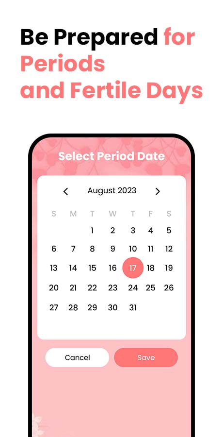 Period Tracker - Ovulation Tracker - Health Tracker / Android Source Code