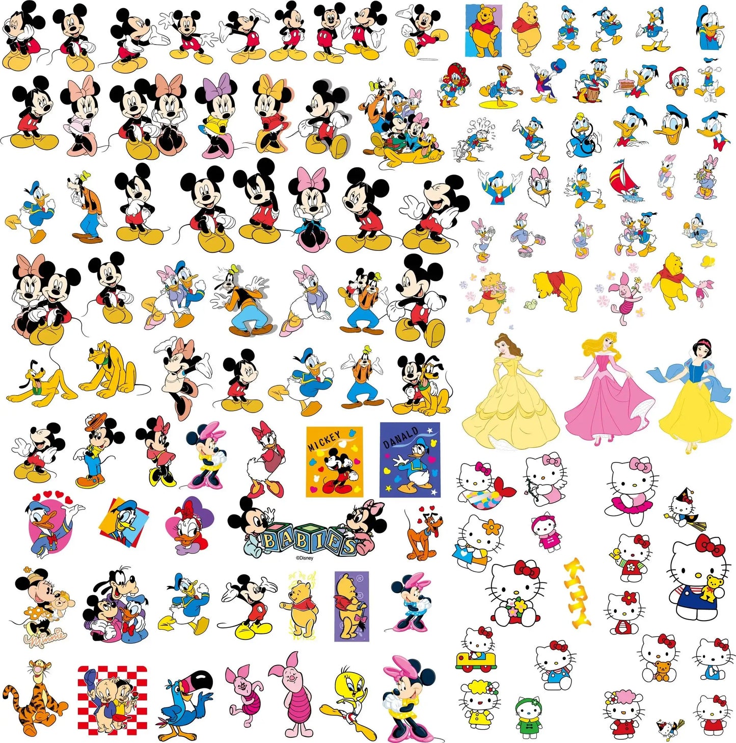 Disney Cartoons Mega bundle - Cartoon Characters Bundle