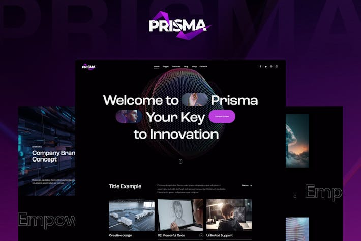 Prisma - Wordpress Theme