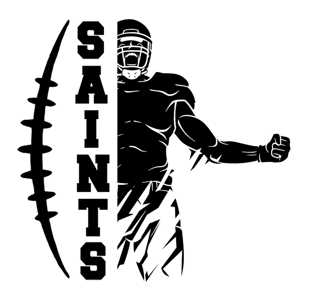 Saints Svg File - Football Svg - Football Clipart