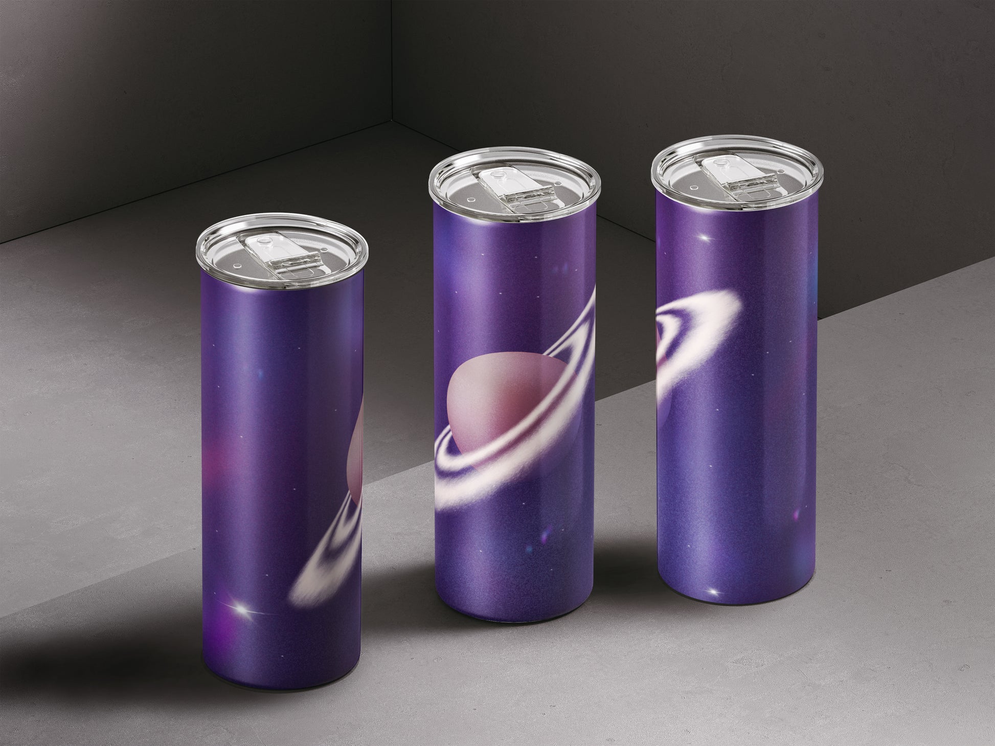 Saturn Skinny Tumbler 20oz - Saturn Tumbler 20 oz Tumbler Design - Sublimation Wrap - Tumbler Image - Tumbler Wrap Png - Waterslide