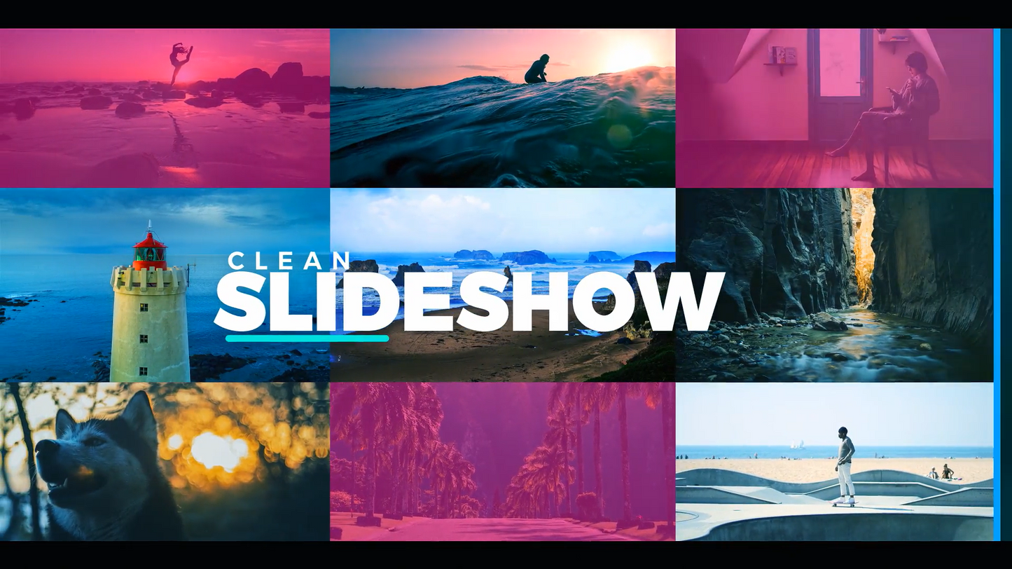 This is Slideshow - Slideshow Template For After Effects