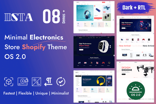 Dsta- Minimal eCommerce Store Shopify Theme 2.0