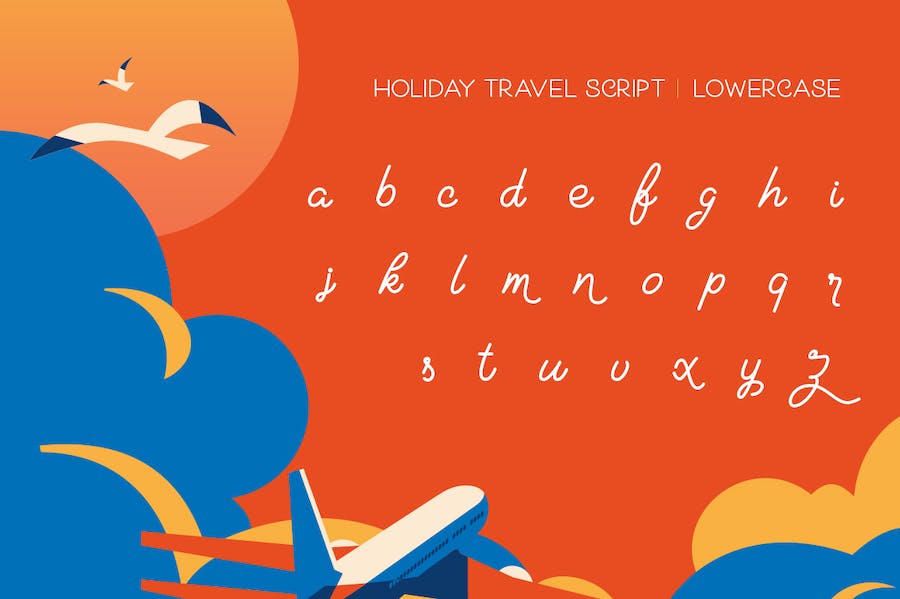 Holiday Travel Font Duo