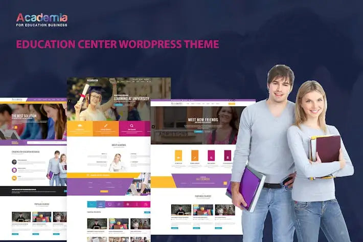 Academia - Education Center WordPress Theme