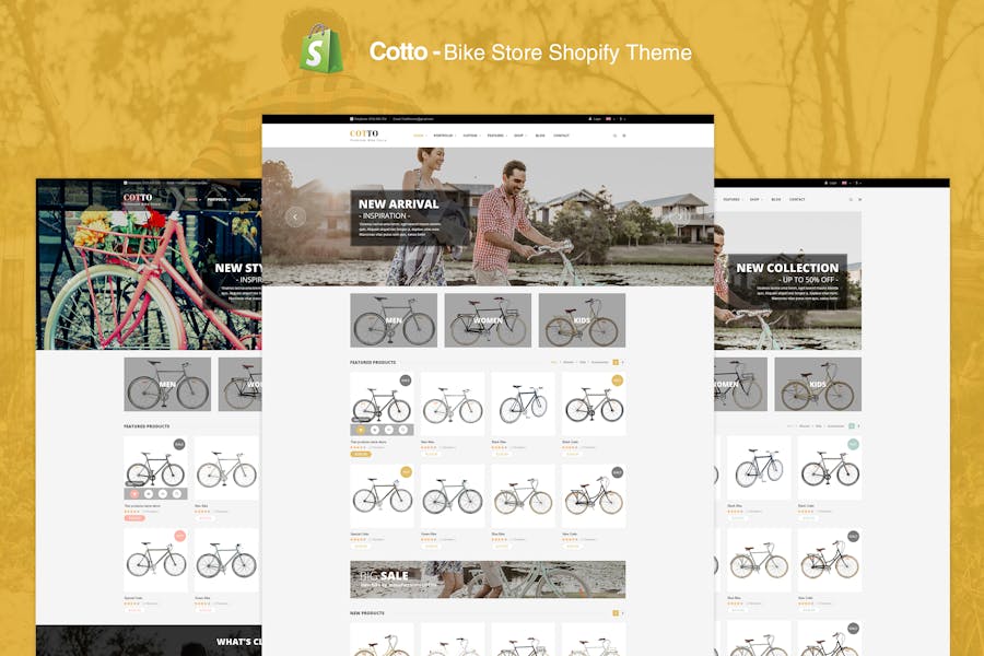 Cotto - Bike Store Shopify Theme