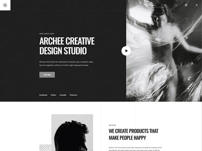 Archee - Creative Agency & Portfolio Wordpress Theme